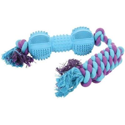 Zolux Rubber bar with 12 cm rope (Kauspielzeug Hund), Hundespielzeug Zolux Rubber bar with 12 cm rope (Kauspielzeug Hund), Hundespielzeug