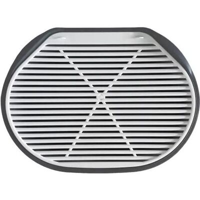 No Brand Litter Box Rug - Soft Touch Track Mat - Silber No Brand Litter Box Rug - Soft Touch Track Mat - Silber