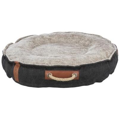 TRIXIE BE NORDIC Hundebett Föhr rund - 60cm schwarz/sand TRIXIE BE NORDIC Hundebett Föhr rund - 60cm schwarz/sand