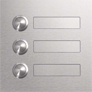 Elcom, Klingel + Türsprechanlage, ELCO GZM-130 Edelstahl Modul, Tastermodul, Anzahl Taster 1 Elcom, Klingel + Türsprechanlage, ELCO GZM-130 Edelstahl Modul, Tastermodul, Anzahl Taster 1
