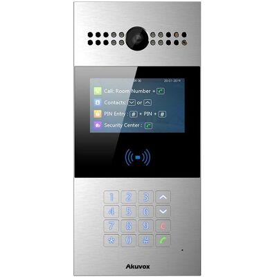 Akuvox, Klingel + Türsprechanlage, Video-TFE R28A (4G, Ethernet, WLAN) Akuvox, Klingel + Türsprechanlage, Video-TFE R28A (4G, Ethernet, WLAN)