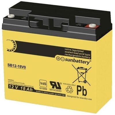 Abus Versorgungsbatterie, VdS Akkumulator 12 V 18 AhBT2190BT2190 (18 Ah, 12 V) Abus Versorgungsbatterie, VdS Akkumulator 12 V 18 AhBT2190BT2190 (18 Ah, 12 V)