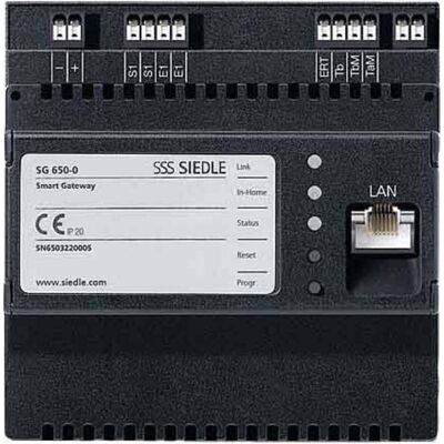 Siedle, Zubehör Gebäudesicherheit, Smart Gateway SG 650-0 f. Netzwerkanschluss Siedle, Zubehör Gebäudesicherheit, Smart Gateway SG 650-0 f. Netzwerkanschluss