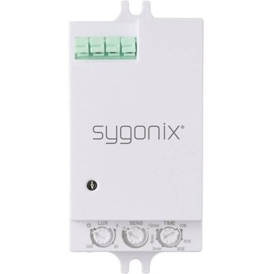 Sygonix, Bewegungsmelder, SY-6879924 Decke, Wand Präsenzmelder 180 °, 360 ° Relais Weiss (8 m) Sygonix, Bewegungsmelder, SY-6879924 Decke, Wand Präsenzmelder 180 °, 360 ° Relais Weiss (8 m)
