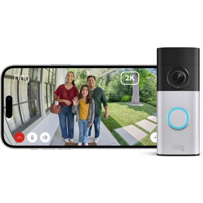 Ring, Klingel + Türsprechanlage, Video Doorbell Plus 2nd Gen - Wired (Kabellos, WLAN) Ring, Klingel + Türsprechanlage, Video Doorbell Plus 2nd Gen - Wired (Kabellos, WLAN)