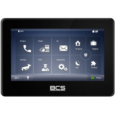 BCS, Klingel + Türsprechanlage, BCS-MON7600B-2 Dual-System Video Monitor mit TCP/IP/SIP Gegensprechsystem (Ethernet, Kabelgebunden) BCS, Klingel + Türsprechanlage, BCS-MON7600B-2 Dual-System Video Monitor mit TCP/IP/SIP Gegensprechsystem (Ethernet, Kabelgebunden)