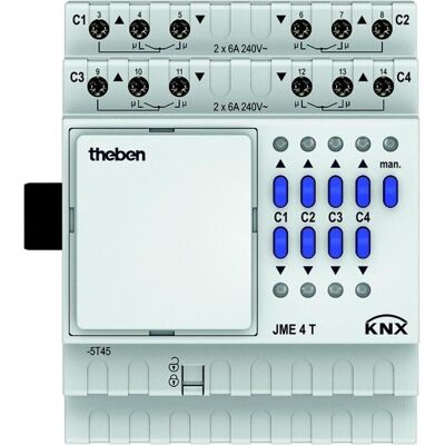 Theben, Zubehör Antriebstechnik, Jme 4 T Knx Theben, Zubehör Antriebstechnik, Jme 4 T Knx