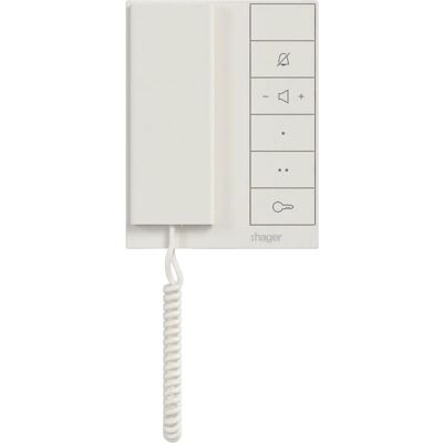 Hager, Klingel + Türsprechanlage, RTQ640X (Ethernet, Kabelgebunden) Hager, Klingel + Türsprechanlage, RTQ640X (Ethernet, Kabelgebunden)