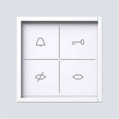 Siedle, Zubehör Gebäudesicherheit, S. & Soehne Zustandsanzeige-Modul weiss ZAM 600-01 W Siedle, Zubehör Gebäudesicherheit, S. & Soehne Zustandsanzeige-Modul weiss ZAM 600-01 W