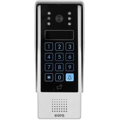 Eura, Klingel + Türsprechanlage, Video-Gegensprechanlage VDP-90A3 DELTA+ schwarz 7, Full HD, WLAN, 2 Eingänge, Verschlüsselungsgerä (WLAN) Eura, Klingel + Türsprechanlage, Video-Gegensprechanlage VDP-90A3 DELTA+ schwarz 7, Full HD, WLAN, 2 Eingänge, Verschlüsselungsgerä (WLAN)
