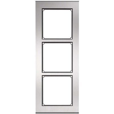 Elcom, Zubehör Gebäudesicherheit, ELCO FMO-3/1EM modulare Edelstahl-Türstation, Montagerahmen Elcom, Zubehör Gebäudesicherheit, ELCO FMO-3/1EM modulare Edelstahl-Türstation, Montagerahmen
