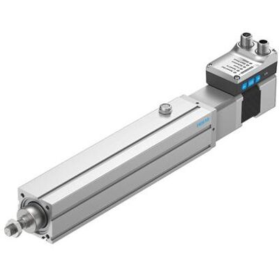 Festo, Elektromotor, Elektrozylinder, Kugelkopfschraube, 150mm, 180N, 230mm/s, IP40 Festo, Elektromotor, Elektrozylinder, Kugelkopfschraube, 150mm, 180N, 230mm/s, IP40