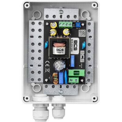 BCS, Zubehör Gebäudesicherheit, BCS-ZA1206/S Zasilacz impulsowy 12 V 6 A do zasilania systemów CCTV BCS, Zubehör Gebäudesicherheit, BCS-ZA1206/S Zasilacz impulsowy 12 V 6 A do zasilania systemów CCTV