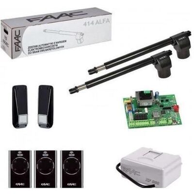 FAAC, Präsentationstafel, Alfa Short Starter Kit FAAC, Präsentationstafel, Alfa Short Starter Kit