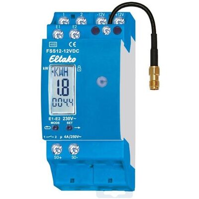 Eltako, Energiemessgerät, ELT FSS12-12V DC Funk-Stromzähler-Sendemodul 30100600 Eltako, Energiemessgerät, ELT FSS12-12V DC Funk-Stromzähler-Sendemodul 30100600