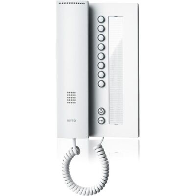 Schneider Electric, Klingel + Türsprechanlage, Ritto Wohntelefon Komfort (Kabelgebunden) Schneider Electric, Klingel + Türsprechanlage, Ritto Wohntelefon Komfort (Kabelgebunden)