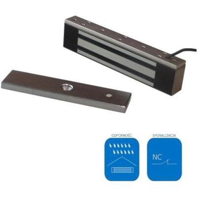 Zutrittskontrolle, Elektromagnetischer Anker SCOT EL-800WS ext. Zutrittskontrolle, Elektromagnetischer Anker SCOT EL-800WS ext.