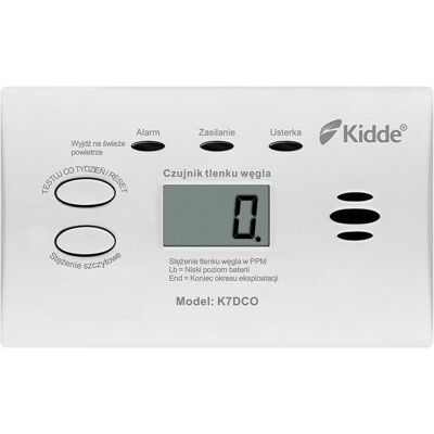 Kidde K7DCO Kohlenmonoxid-Sensor - Sicherheitseinrichtung Kidde K7DCO Kohlenmonoxid-Sensor - Sicherheitseinrichtung