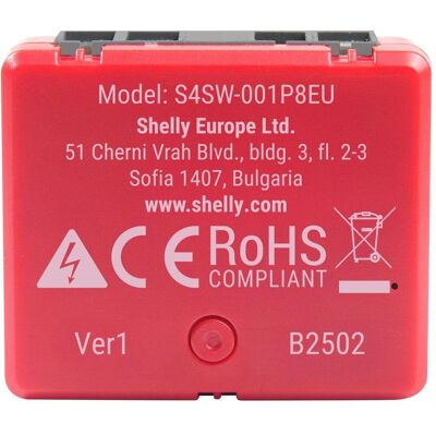 Shelly, Aktor, 1PM Mini Gen4 (Schaltaktor) Shelly, Aktor, 1PM Mini Gen4 (Schaltaktor)