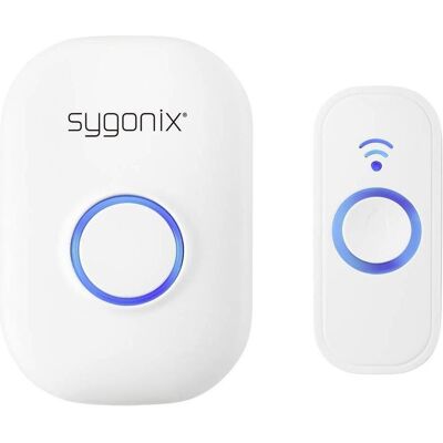 Sygonix Funkklingel - Komplettset mit Blitzlicht - 180m Reichweite Sygonix Funkklingel - Komplettset mit Blitzlicht - 180m Reichweite
