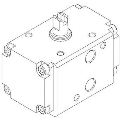 Festo, Elektromotor, DAPS-0008-090-R-F03 549666 Schwenkantrieb Festo, Elektromotor, DAPS-0008-090-R-F03 549666 Schwenkantrieb