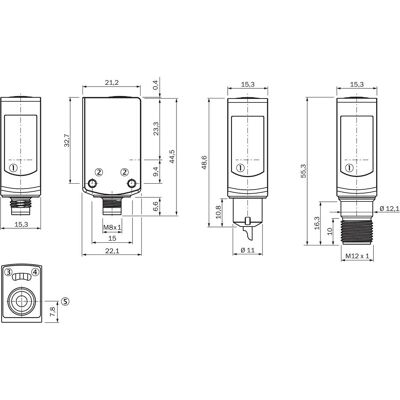 Sick, Bewegungsmelder, WSE4SL-3P2237V (60 m) Sick, Bewegungsmelder, WSE4SL-3P2237V (60 m)