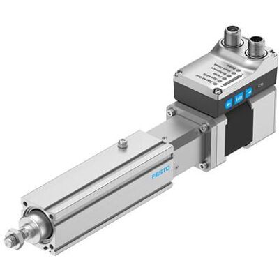 Festo, Elektromotor, Elektrozylinder, Kugelkopfschraube, 50mm, 75N, 79mm/s, IP40 Festo, Elektromotor, Elektrozylinder, Kugelkopfschraube, 50mm, 75N, 79mm/s, IP40