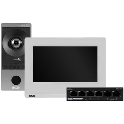 BCS, Klingel + Türsprechanlage, BCS-P-VIS02 (Ethernet, WLAN) BCS, Klingel + Türsprechanlage, BCS-P-VIS02 (Ethernet, WLAN)