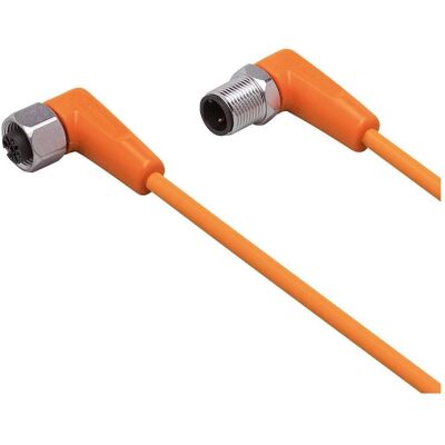 ifm EVT114 Verbindungskabel - 10 m, 3/5 Pole, Gekrümmte Stecker ifm EVT114 Verbindungskabel - 10 m, 3/5 Pole, Gekrümmte Stecker