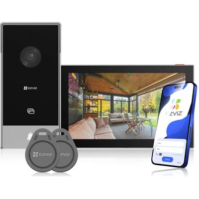 EZVIZ HP5 Video-Gegensprechanlage - 7" Touch Screen - Nachtsicht EZVIZ HP5 Video-Gegensprechanlage - 7" Touch Screen - Nachtsicht