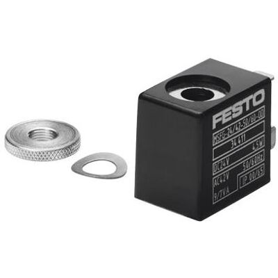 Festo, Zubehör Elektroinstallation, Solenoid Valve Coil 24 Vdc / 42 Vac Festo, Zubehör Elektroinstallation, Solenoid Valve Coil 24 Vdc / 42 Vac