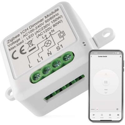 Emos Aktor, GoSmart Dimm-Modul IP-2111DZ, ZigBee, 1-kanal (Dimmaktor) Emos Aktor, GoSmart Dimm-Modul IP-2111DZ, ZigBee, 1-kanal (Dimmaktor)
