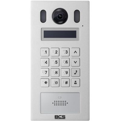 BCS, Klingel + Türsprechanlage, BCS-PAN9211S-S Dual-System Aussenpanel TCP/IP/SIP für Mehrfamilienhäuser (Ethernet, Kabelgebunden, WLAN) BCS, Klingel + Türsprechanlage, BCS-PAN9211S-S Dual-System Aussenpanel TCP/IP/SIP für Mehrfamilienhäuser (Ethernet, Kabelgebunden, WLAN)