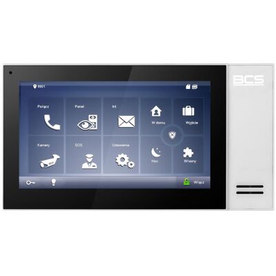BCS, Klingel + Türsprechanlage, Wideomonitor BCS-MON7400W-S (Ethernet, Kabelgebunden, WLAN) BCS, Klingel + Türsprechanlage, Wideomonitor BCS-MON7400W-S (Ethernet, Kabelgebunden, WLAN)