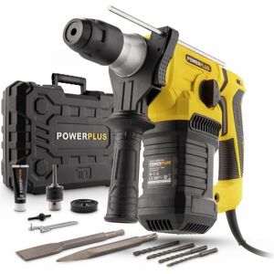 Powerplus, Bohrmaschine + Akkuschrauber, Bohrhammer 1500W - 7 Acc. (Bohrhammer) Powerplus, Bohrmaschine + Akkuschrauber, Bohrhammer 1500W - 7 Acc. (Bohrhammer)