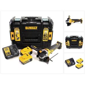 DeWALT DCG406P2 Mini-Angelschleifer-Set - 18V, 2x 5Ah, TSTAK DeWALT DCG406P2 Mini-Angelschleifer-Set - 18V, 2x 5Ah, TSTAK