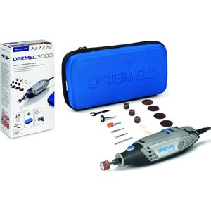 Dremel, Multifunktionswerkzeug, 3000 Multifunktionswerkzeug - Italienische Version (130 Watt, Set mit 15 Zubehörteilen, Drehz (Multifunktionswerkzeug, Rotationswerkzeug) Dremel, Multifunktionswerkzeug, 3000 Multifunktionswerkzeug - Italienische Version (130 Watt, Set mit 15 Zubehörteilen, Drehz (Multifunktionswerkzeug, Rotationswerkzeug)
