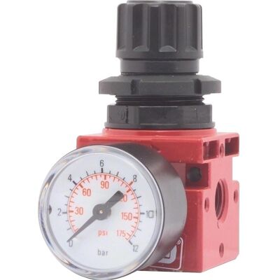 Elmag, Zubehör Druckluftwerkzeug, RG Druckluft Druckminderer Druckregler mit Anschlussgewinde 1/2" Elmag, Zubehör Druckluftwerkzeug, RG Druckluft Druckminderer Druckregler mit Anschlussgewinde 1/2"