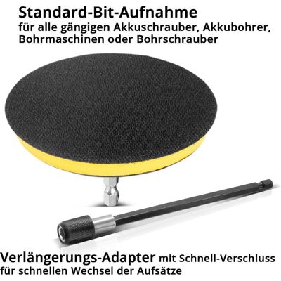 Stahlwerk, Schleifmittel, Bürsten-Aufsatz 45er Set Stahlwerk, Schleifmittel, Bürsten-Aufsatz 45er Set
