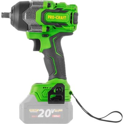 Procraft, Bohrmaschine + Akkuschrauber, PWA36bb Akku Schlagschrauber 20 V 850 Nm 1/2 Brushless + 1x Akku 2,0 Ah + Ladegerät + (Schlagschrauber) Procraft, Bohrmaschine + Akkuschrauber, PWA36bb Akku Schlagschrauber 20 V 850 Nm 1/2 Brushless + 1x Akku 2,0 Ah + Ladegerät + (Schlagschrauber)