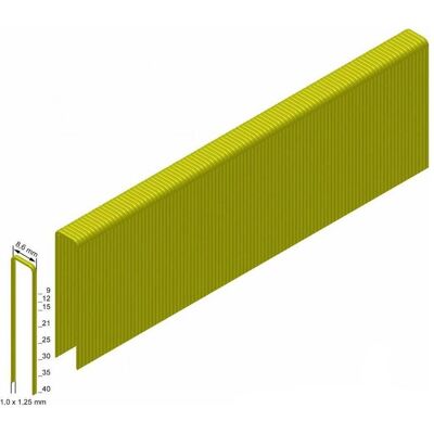 PREBENA - H25CNKHA - 25 mm - 8,7 mm - Nägel PREBENA - H25CNKHA - 25 mm - 8,7 mm - Nägel