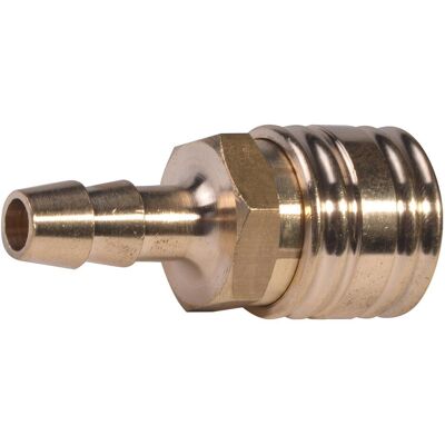 SW-Stahl, Zubehör Druckluftwerkzeug, 25083L Druckluft Einhand- schnellkupplung DN 7, 2 Schlauchtülle 9 mm SW-Stahl, Zubehör Druckluftwerkzeug, 25083L Druckluft Einhand- schnellkupplung DN 7, 2 Schlauchtülle 9 mm
