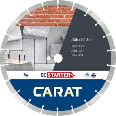 Carat CES3504200 Diamantzaagblad - 350mm Universal Carat CES3504200 Diamantzaagblad - 350mm Universal