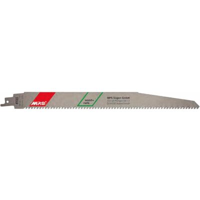Areco, Sägeblatt, MPS-Stichsägeblatt – Universal für Holz – 6 TPI – 280 mm – 1 Stück Areco, Sägeblatt, MPS-Stichsägeblatt – Universal für Holz – 6 TPI – 280 mm – 1 Stück