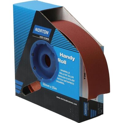 Symantec Norton, Schleifmittel, Sparrolle R222 50mmx25m P240 (240) Symantec Norton, Schleifmittel, Sparrolle R222 50mmx25m P240 (240)