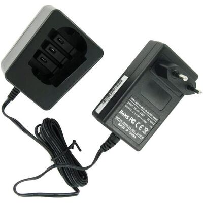 AccuCell, Werkzeugakku + Ladegerät, Ladegerät passend für Metabo Werkzeugakku 4,8 - 18 Volt NiCd/NiMH (12 V) AccuCell, Werkzeugakku + Ladegerät, Ladegerät passend für Metabo Werkzeugakku 4,8 - 18 Volt NiCd/NiMH (12 V)