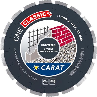 Carat Diamantsägeblatt universell CNE classic - Wand- und Steinzaagblad Carat Diamantsägeblatt universell CNE classic - Wand- und Steinzaagblad