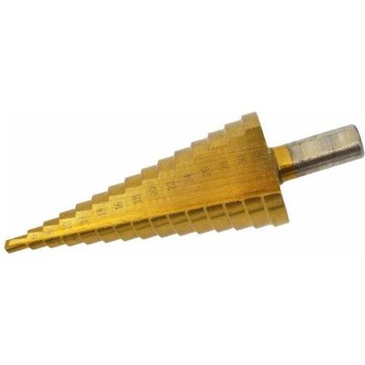 Awtools, Bohrereinsatz, WIERTŁO STOPNIOWE HSS-TIN / 6-38mm (38 Millimeter, 6 Millimeter) Awtools, Bohrereinsatz, WIERTŁO STOPNIOWE HSS-TIN / 6-38mm (38 Millimeter, 6 Millimeter)