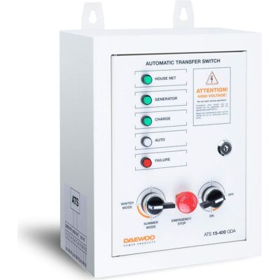 Daewoo Power Products, Stromgenerator, Transferschalter (16500 W) Daewoo Power Products, Stromgenerator, Transferschalter (16500 W)