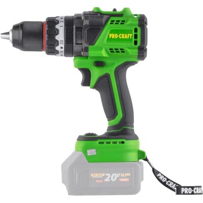Procraft, Bohrmaschine + Akkuschrauber, PA18ProBL-BB Akku Schlagbohrschrauber 20 V 180 Nm Brushless + 2x Akku 2,0 Ah + Ladegerät (Schlagbohrschrauber) Procraft, Bohrmaschine + Akkuschrauber, PA18ProBL-BB Akku Schlagbohrschrauber 20 V 180 Nm Brushless + 2x Akku 2,0 Ah + Ladegerät (Schlagbohrschrauber)